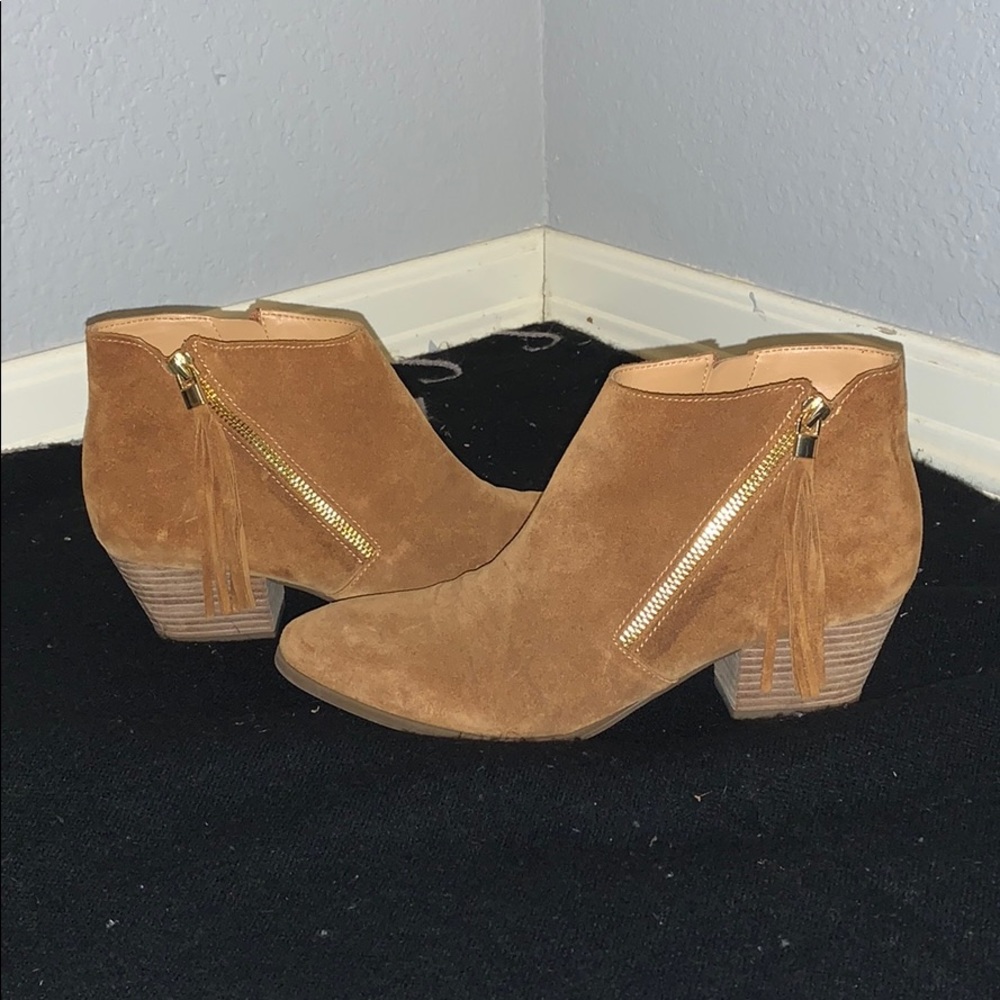 Franco Sarto Booties w/ Tassel